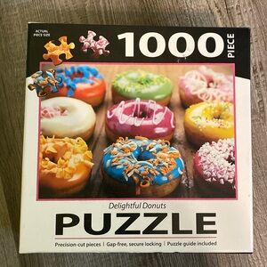 Delightful Donuts 1000 Piece Puzzle